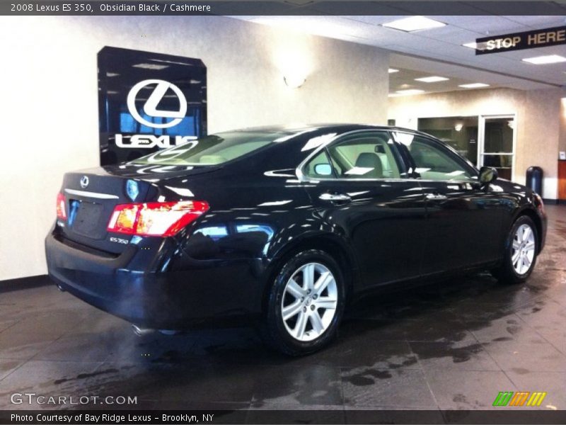 Obsidian Black / Cashmere 2008 Lexus ES 350