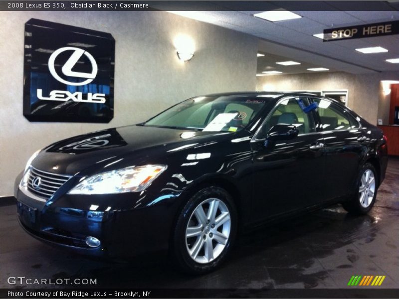 Obsidian Black / Cashmere 2008 Lexus ES 350