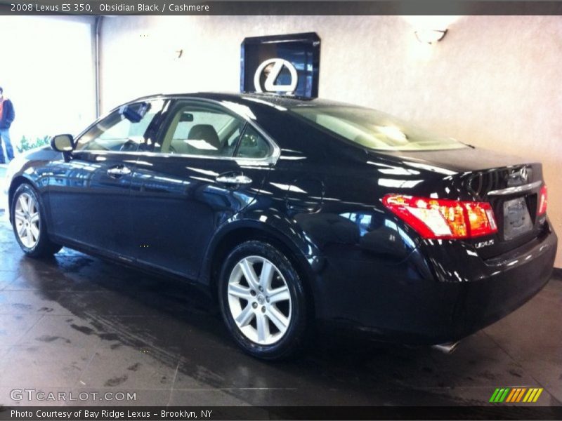 Obsidian Black / Cashmere 2008 Lexus ES 350