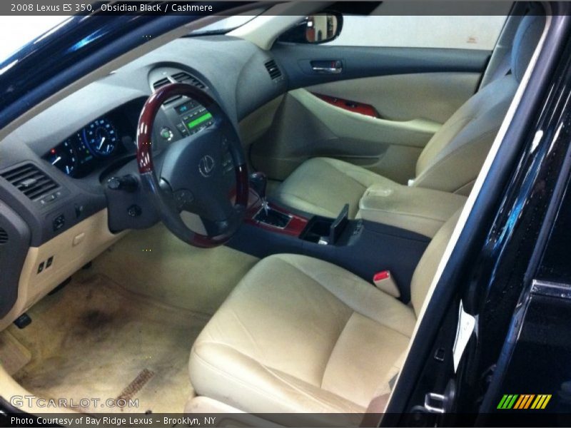 Obsidian Black / Cashmere 2008 Lexus ES 350