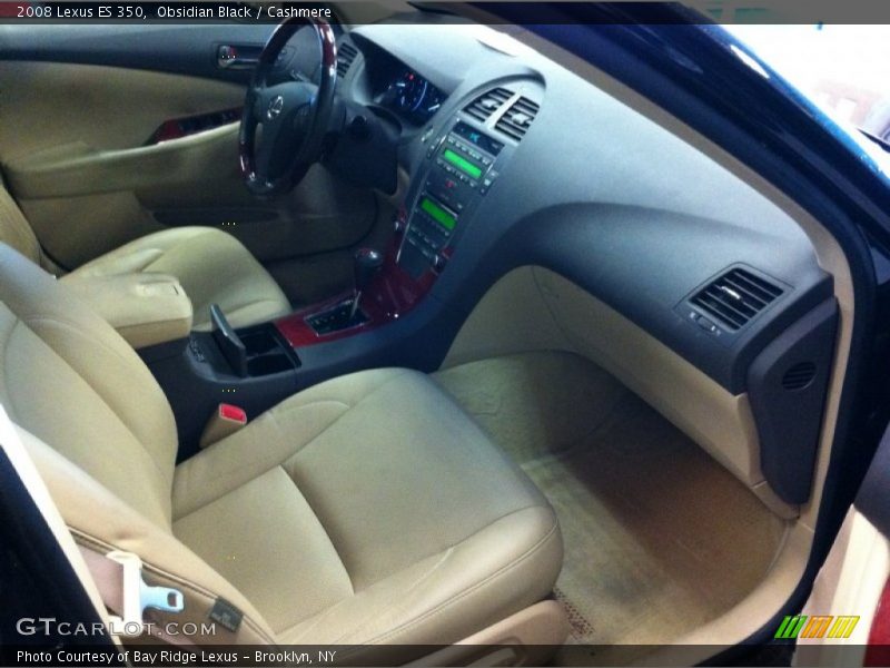 Obsidian Black / Cashmere 2008 Lexus ES 350