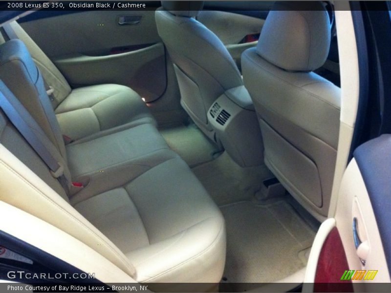 Obsidian Black / Cashmere 2008 Lexus ES 350