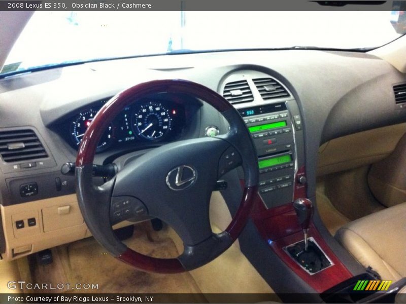 Obsidian Black / Cashmere 2008 Lexus ES 350
