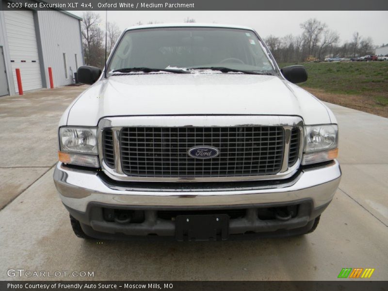Oxford White / Medium Parchment 2003 Ford Excursion XLT 4x4