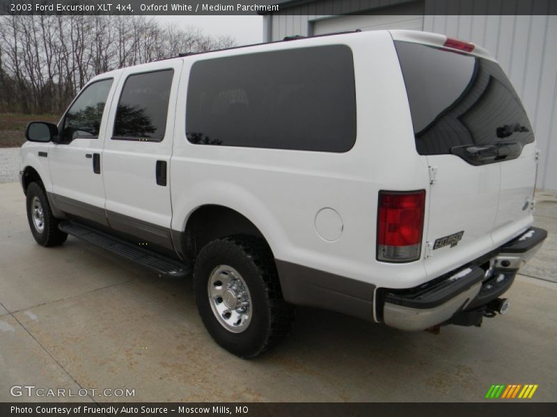  2003 Excursion XLT 4x4 Oxford White