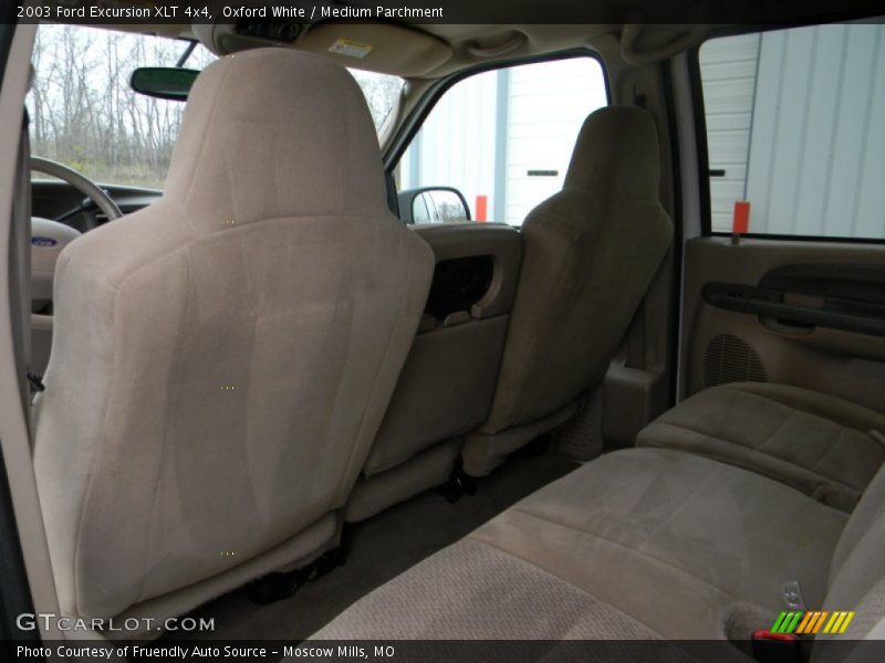 Oxford White / Medium Parchment 2003 Ford Excursion XLT 4x4
