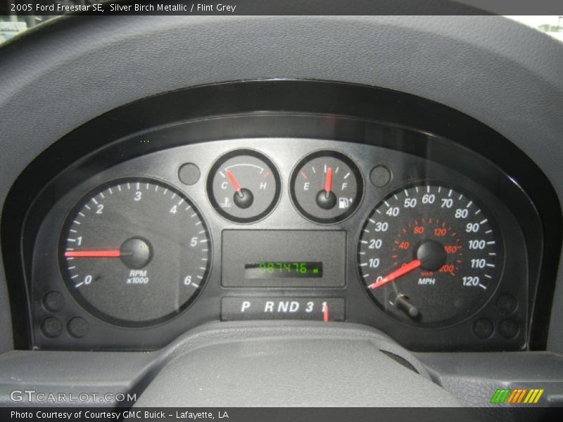 Silver Birch Metallic / Flint Grey 2005 Ford Freestar SE