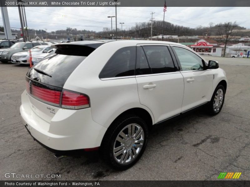 White Chocolate Tri Coat / Light Camel 2008 Lincoln MKX AWD
