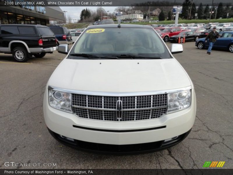 White Chocolate Tri Coat / Light Camel 2008 Lincoln MKX AWD