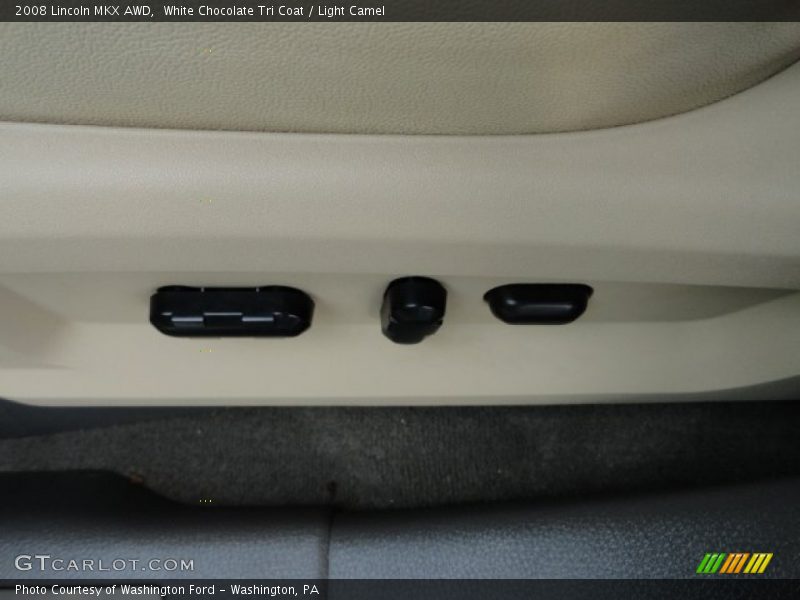 White Chocolate Tri Coat / Light Camel 2008 Lincoln MKX AWD