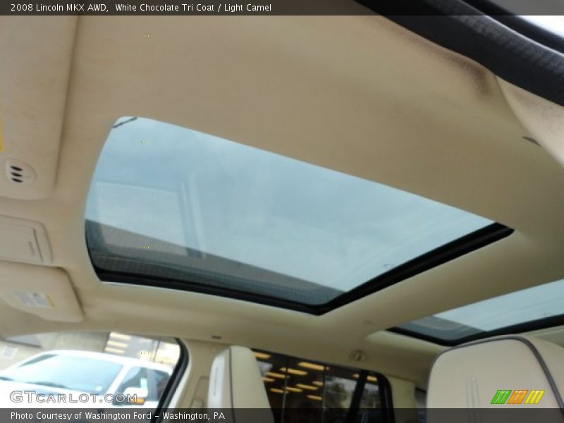 White Chocolate Tri Coat / Light Camel 2008 Lincoln MKX AWD