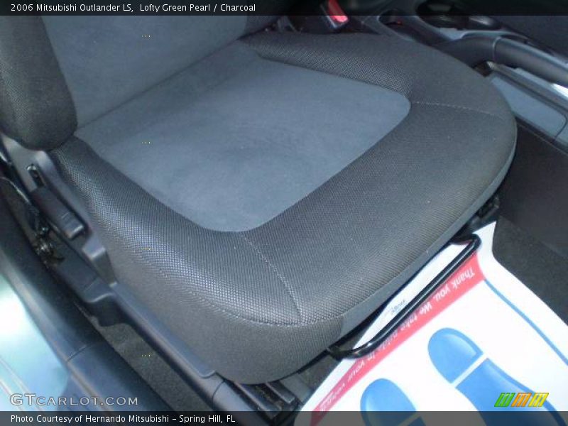 Lofty Green Pearl / Charcoal 2006 Mitsubishi Outlander LS