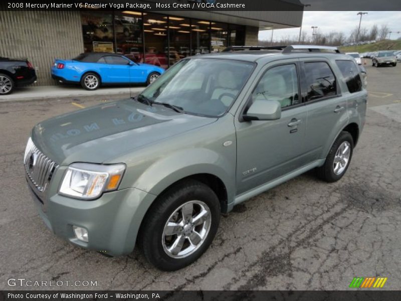 Moss Green / VOGA Cashmere 2008 Mercury Mariner V6 Premier Voga Package