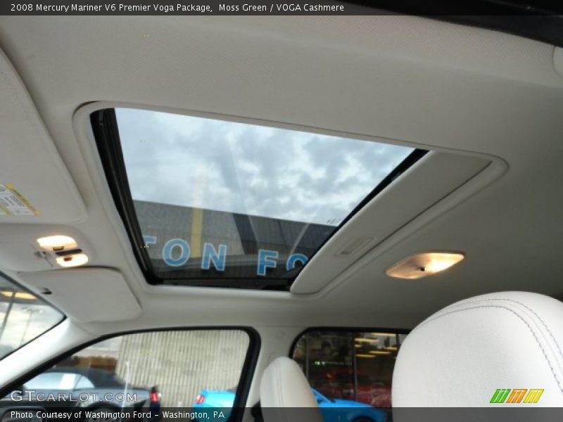 Moss Green / VOGA Cashmere 2008 Mercury Mariner V6 Premier Voga Package