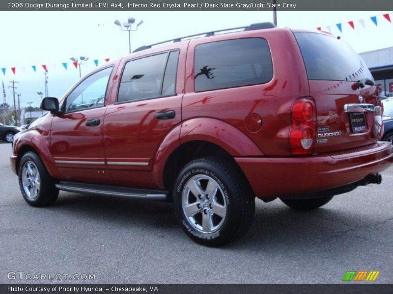 Inferno Red Crystal Pearl / Dark Slate Gray/Light Slate Gray 2006 Dodge Durango Limited HEMI 4x4