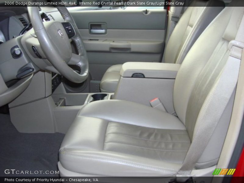  2006 Durango Limited HEMI 4x4 Dark Slate Gray/Light Slate Gray Interior