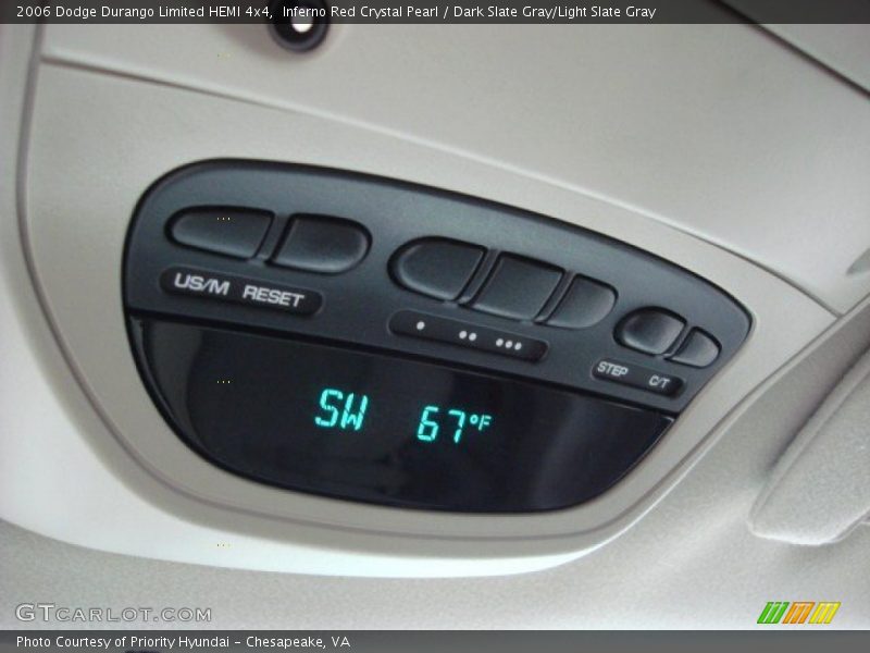 Inferno Red Crystal Pearl / Dark Slate Gray/Light Slate Gray 2006 Dodge Durango Limited HEMI 4x4