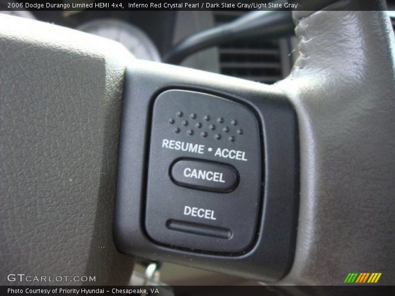 Inferno Red Crystal Pearl / Dark Slate Gray/Light Slate Gray 2006 Dodge Durango Limited HEMI 4x4