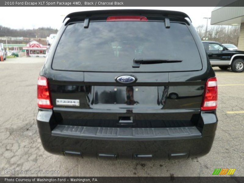 Black / Charcoal Black 2010 Ford Escape XLT Sport Package 4WD