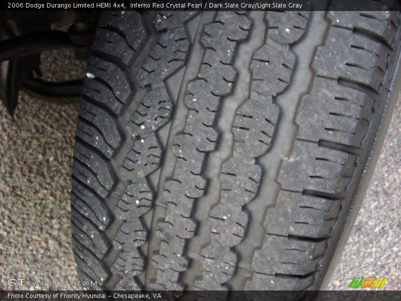 Inferno Red Crystal Pearl / Dark Slate Gray/Light Slate Gray 2006 Dodge Durango Limited HEMI 4x4