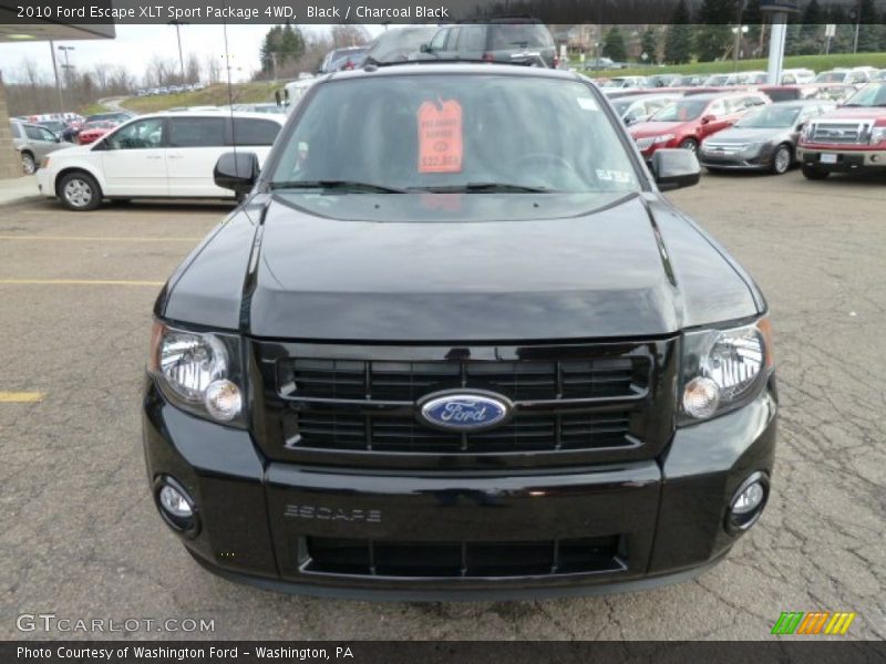 Black / Charcoal Black 2010 Ford Escape XLT Sport Package 4WD