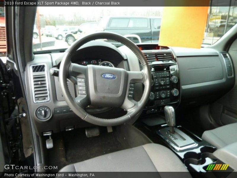 Black / Charcoal Black 2010 Ford Escape XLT Sport Package 4WD