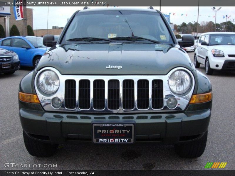 Jeep Green Metallic / Khaki 2007 Jeep Liberty Limited 4x4