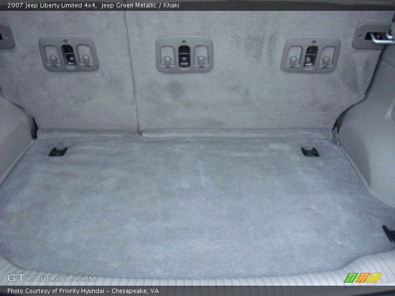 Jeep Green Metallic / Khaki 2007 Jeep Liberty Limited 4x4