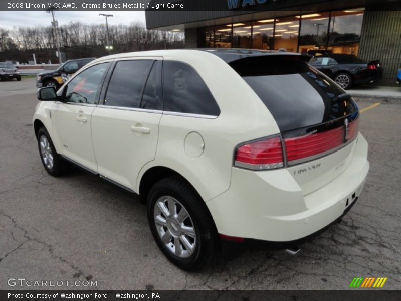 Creme Brulee Metallic / Light Camel 2008 Lincoln MKX AWD