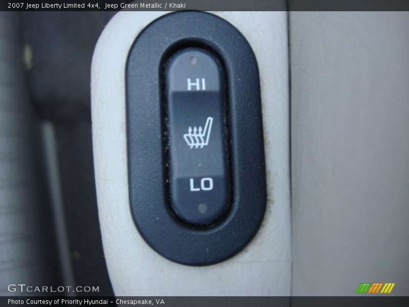 Jeep Green Metallic / Khaki 2007 Jeep Liberty Limited 4x4