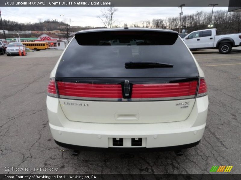 Creme Brulee Metallic / Light Camel 2008 Lincoln MKX AWD