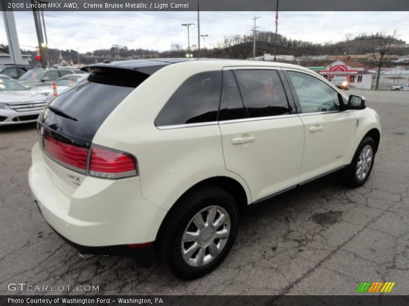 Creme Brulee Metallic / Light Camel 2008 Lincoln MKX AWD
