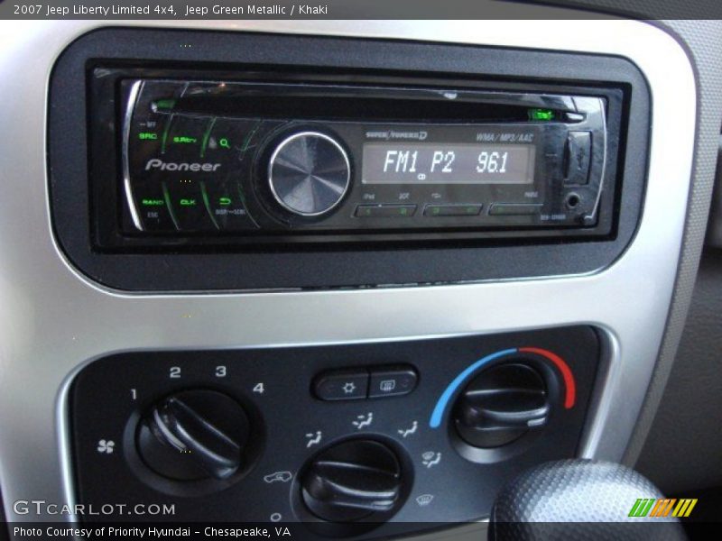 Jeep Green Metallic / Khaki 2007 Jeep Liberty Limited 4x4