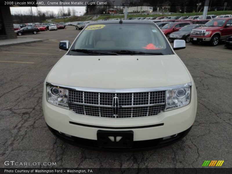 Creme Brulee Metallic / Light Camel 2008 Lincoln MKX AWD
