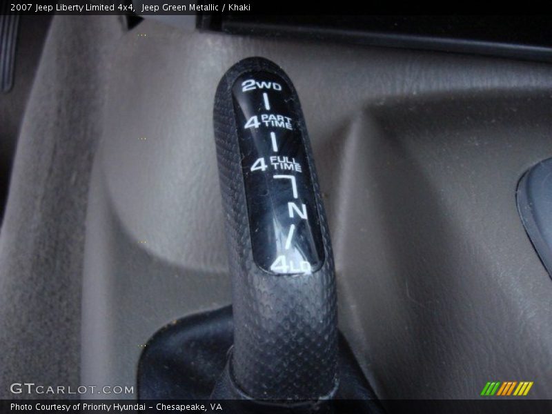 Jeep Green Metallic / Khaki 2007 Jeep Liberty Limited 4x4