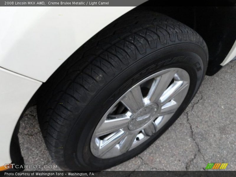 Creme Brulee Metallic / Light Camel 2008 Lincoln MKX AWD