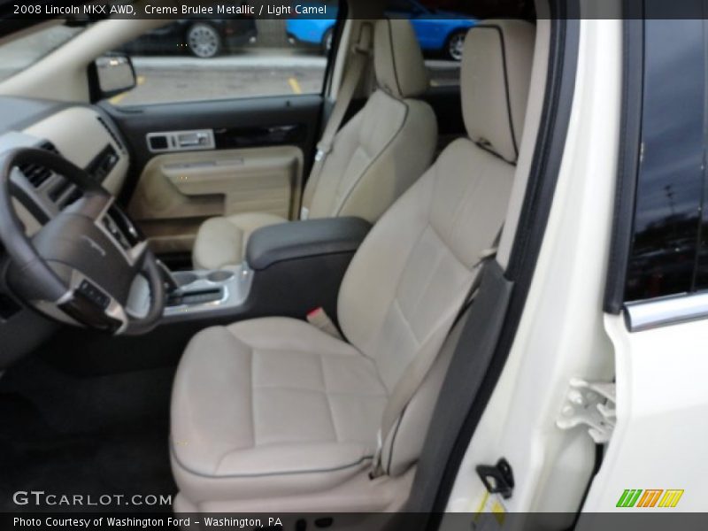 Creme Brulee Metallic / Light Camel 2008 Lincoln MKX AWD