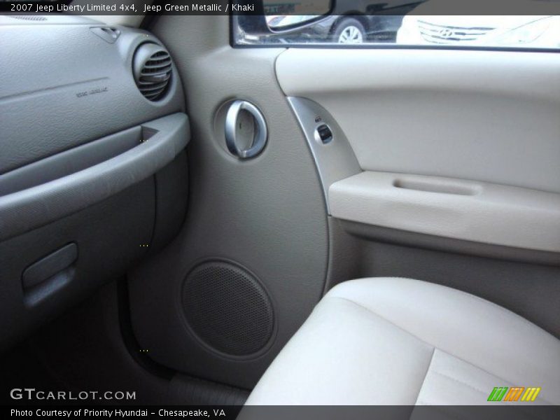 Jeep Green Metallic / Khaki 2007 Jeep Liberty Limited 4x4