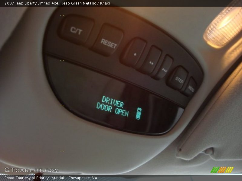 Jeep Green Metallic / Khaki 2007 Jeep Liberty Limited 4x4