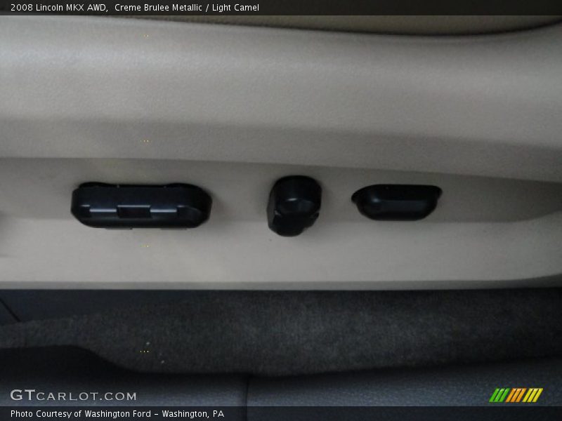 Creme Brulee Metallic / Light Camel 2008 Lincoln MKX AWD