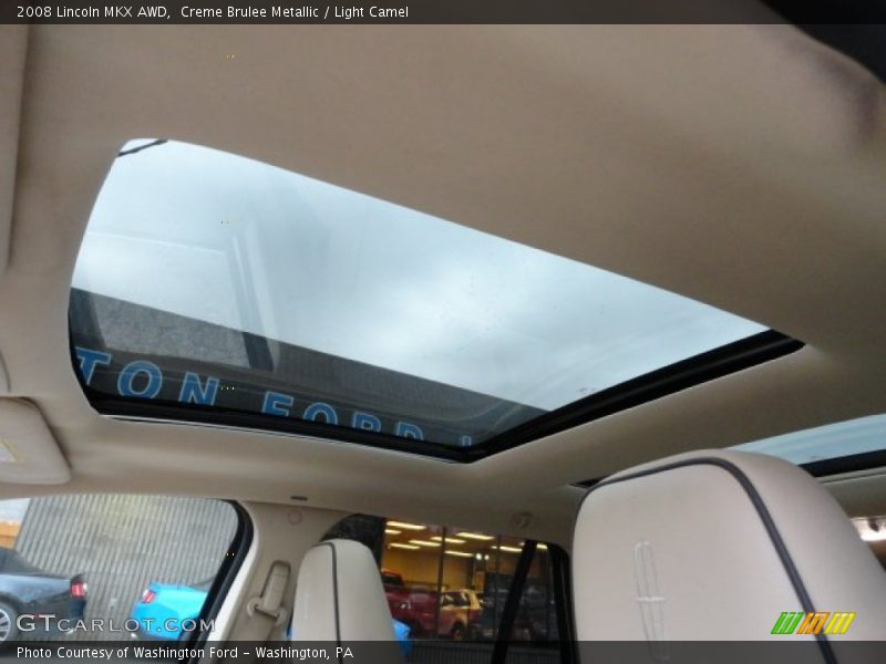 Creme Brulee Metallic / Light Camel 2008 Lincoln MKX AWD