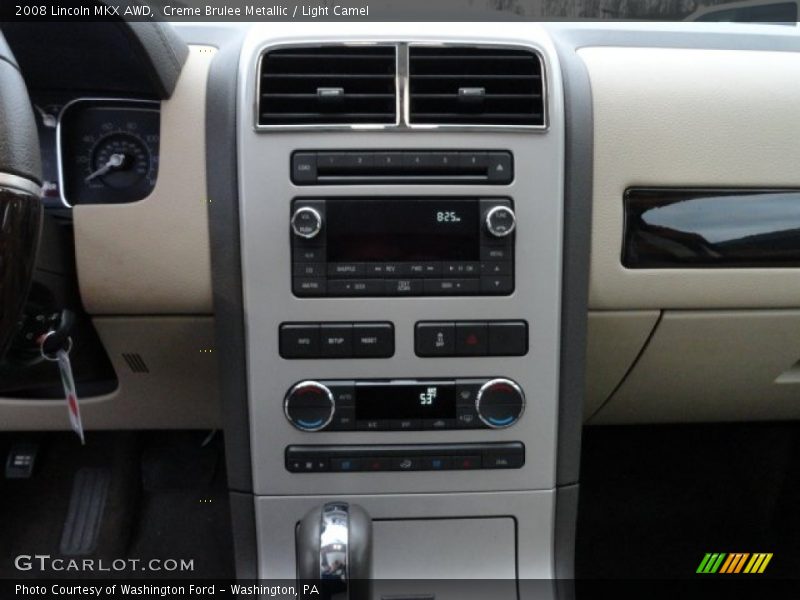 Creme Brulee Metallic / Light Camel 2008 Lincoln MKX AWD