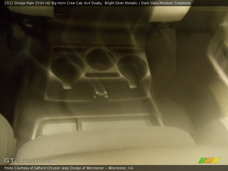 Bright Silver Metallic / Dark Slate/Medium Graystone 2012 Dodge Ram 3500 HD Big Horn Crew Cab 4x4 Dually