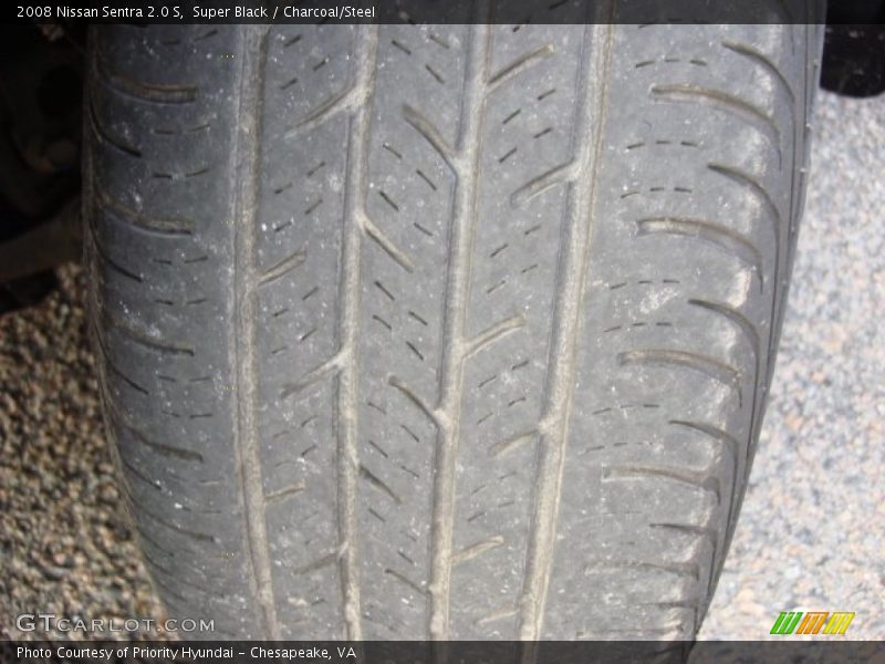 Super Black / Charcoal/Steel 2008 Nissan Sentra 2.0 S