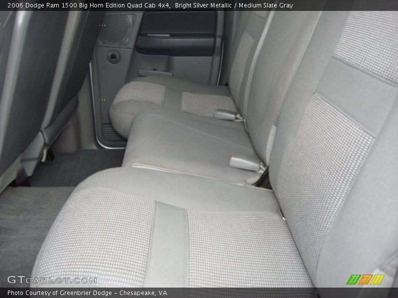 Bright Silver Metallic / Medium Slate Gray 2006 Dodge Ram 1500 Big Horn Edition Quad Cab 4x4