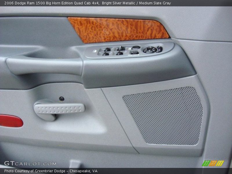 Bright Silver Metallic / Medium Slate Gray 2006 Dodge Ram 1500 Big Horn Edition Quad Cab 4x4