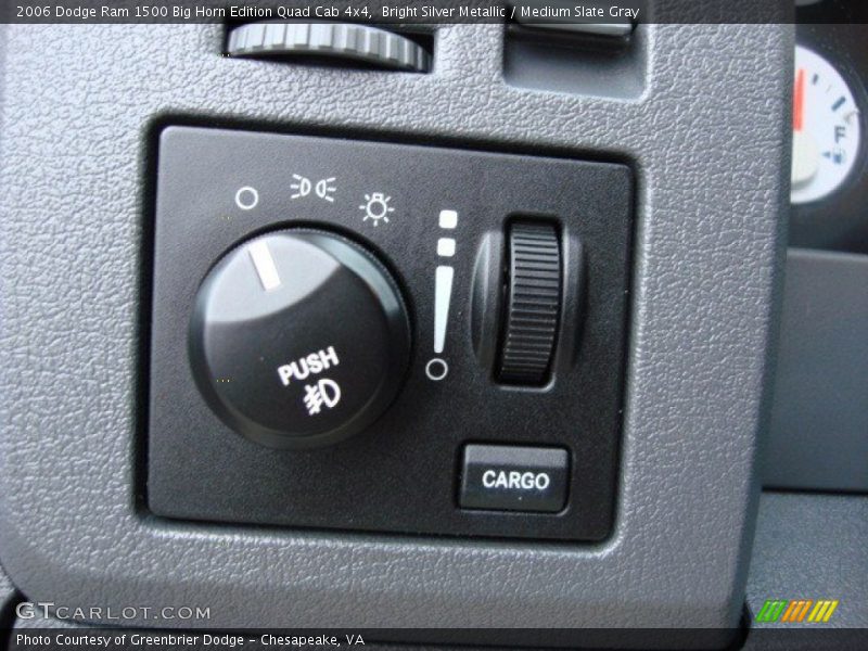 Bright Silver Metallic / Medium Slate Gray 2006 Dodge Ram 1500 Big Horn Edition Quad Cab 4x4