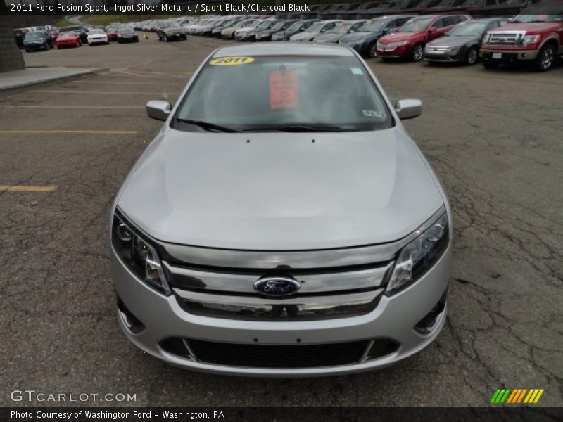 Ingot Silver Metallic / Sport Black/Charcoal Black 2011 Ford Fusion Sport