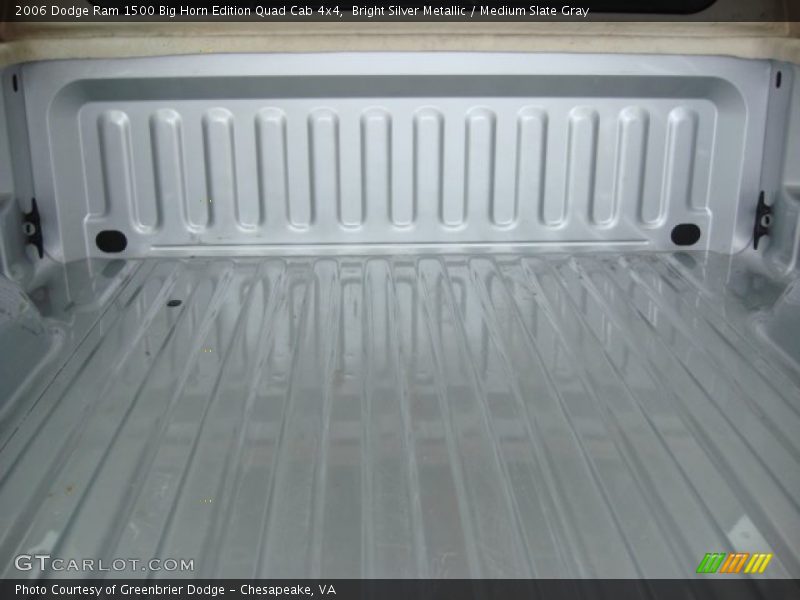 Bright Silver Metallic / Medium Slate Gray 2006 Dodge Ram 1500 Big Horn Edition Quad Cab 4x4
