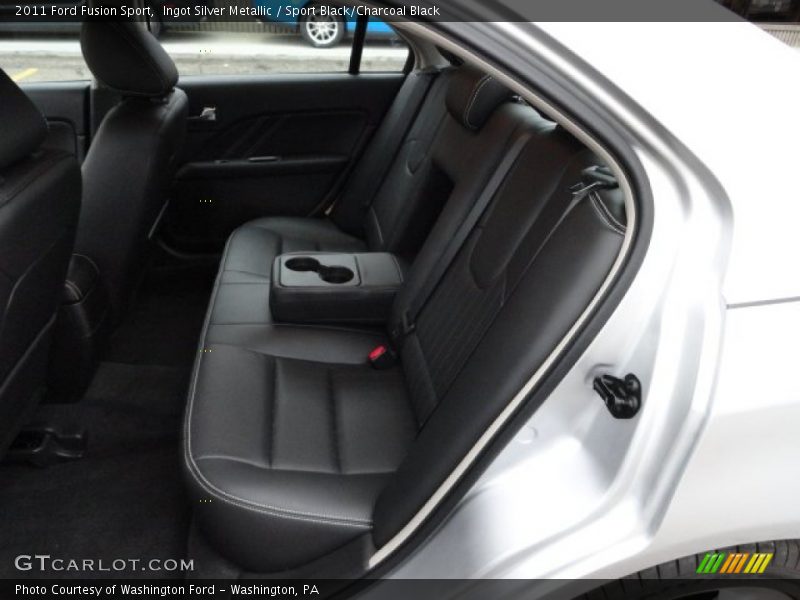 Ingot Silver Metallic / Sport Black/Charcoal Black 2011 Ford Fusion Sport